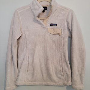 Patagonia Snap Pullover Fleece White (XS)